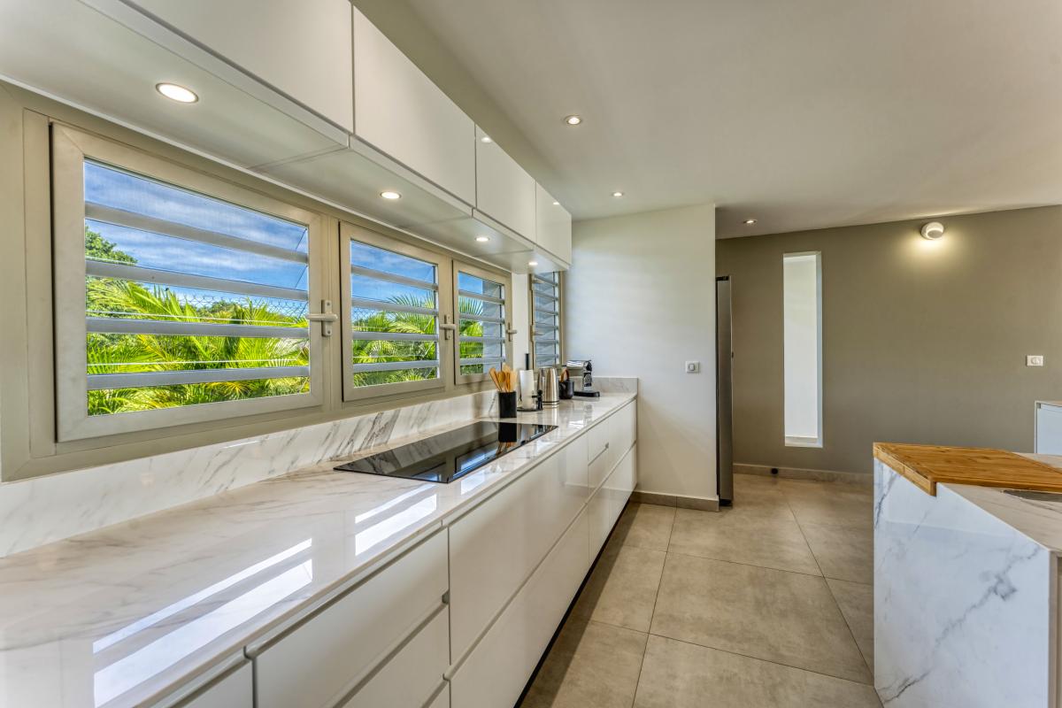 19. Location villa piscine Saint François Guadeloupe_Cuisine